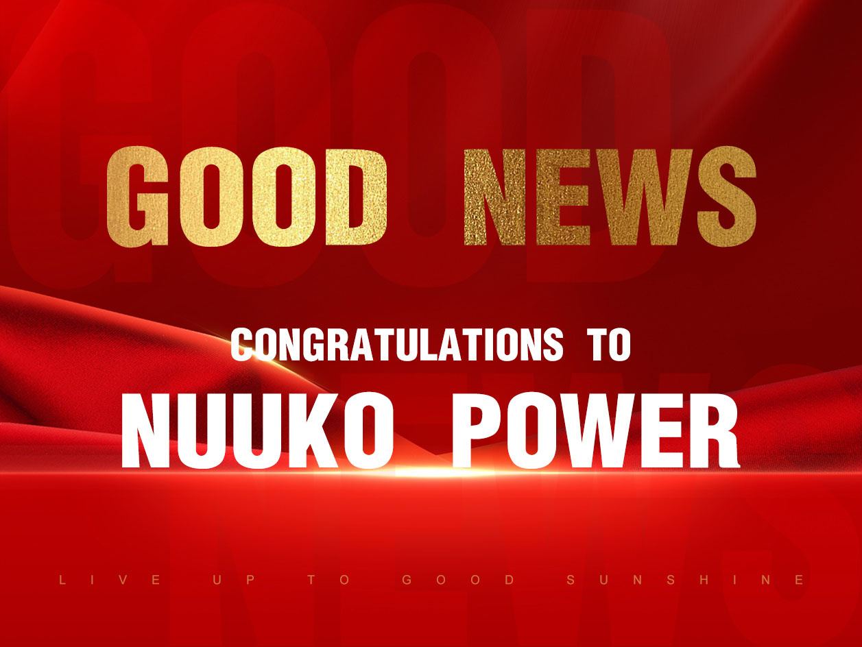 Congratulations to NUUKO POWER for winning the top 10 cross-border e-commerce enterprises in Anhui Province